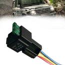 Relay Fused Car Accessory 30A 4-Pin Holder Electronic Automotive v Socket W E2A1