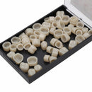 100Pcs Dental Temporary Crown Veneers Material Anterior Front Back Molar T XKT