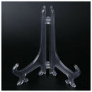 Transparent 7" Display Easel Stand Plate Bowl Picture Frame Photo Pedestal