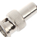 5Pcs BNC Male to AV RCA Female Coax Coaxial Connector Adap JR