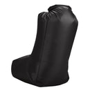 Inflating Beach Camping Lounger Back Pillow Chair Air Bed Lazy Sofa Black