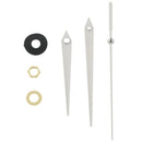 Quartz Clock Movement Mechanism DIY Repair Parts + White Hands