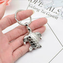 Creative Metal Turtle Key Chain Ring Keychain Keyfob Charm Keyring Pendant- O5V5