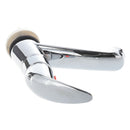 Bathroom Sink Chrome Finish Single Handle Basin Faucet Water Tap