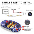 DC12V 170Â° CCD Car Reverse Backup Rear View Reversing Camera Kits WaterproofJC&M