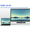 USB 3.1 Type C Hub to PD 6 in 1 USB 3.0 HDMI Laptops Docking Station for Ma