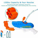 Giant 17.3In Water Gun Super Pump Action Cannon Shooter Drench Pistol Soake O7O6