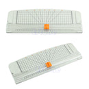 White-Orange Jielisi 909-4 A4 Guillotine Ruler Paper Trimmer Cutter Useful New