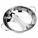 Stainless Steel Hot Pot Kitchen Soup Stock Pot Cookware For Induction Cooke