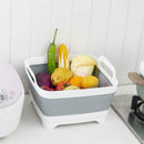 Plastic Camping Travel Foldable Wash Basin Collapsible Dish Basket Newest Useful