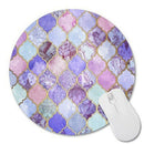 Mouse Pad-Non-Slip, Safe Non-Toxic, 22X22Cm (Purple)