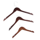 5 Pieces Wooden Hangers Coat Suit Garment Clothes Wardrobe Wood Hangers Kids