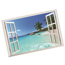 Window Outside Wall Stickers,Adhesive Art Decals,For Kids Room Birthday Gift