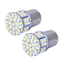 2* 1157 BAY15D 1206 50-SMD Car LED Brake Reversing Turning Light Night Driving