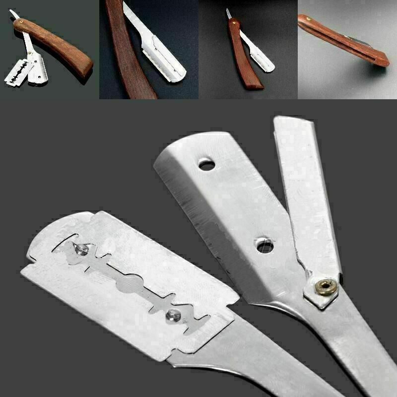 Rosewood Straight Edge Barber Razor Folding Shaving Face Cleaning QA Super A5J0