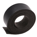 2M In Length Pu Leather Strap Roll Embellishments Black 2cm Wide 5 Pieces