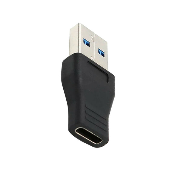 USB A Male to USB Type-C Female Elbow Plug Adapter Converter