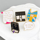 5PCS/Set Cartoon Enamel Collar Brooch Pins Badge Corsage Brooch Jewelry Gift ES