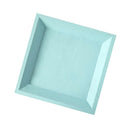 Dessert Tray Dish Serving Plate Saucer Tea Serving Tray Blue Square(large)
