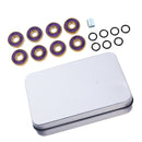 8Pcs Titanium ABEC 11 Bearings For Skateboards Inline Skates