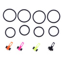 4pcs Multiple Color Fishing Pole Hook Keepers Bait Holders Safety Lures Jig