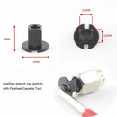Bike Cassette Removal Tool with Chain whip and Auxiliary Wrench Bicycle Spr E5C9