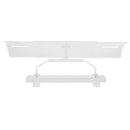 Adjustable Air Conditioner Cover Windshield Air Conditioning Baffle (White) A