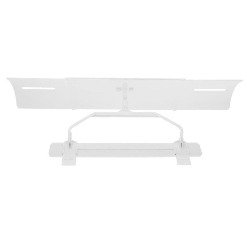 Adjustable Air Conditioner Cover Windshield Air Conditioning Baffle (White) A