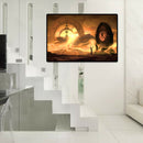 1000pcs DIY Paper Jigsaw Big Clock Puzzle Educational Picture Toys Decor