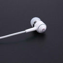 2Pin Sports Earpiece Headset w/ PTT MIC for BAOFENG Retevis Radios White