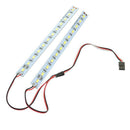 2pcs 1/10 RC Car Accessories Drift Car LED Chassis Light Lamps for 1/10 1/8 RC