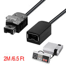 2M/6.5FT Extension Cable Cord For Nintendo Classic Mini NES Controllers