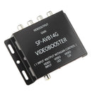 12V 1 Input to 4 Output RCA Car DVD Video Booster Amplifier Splitter Box