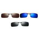 3Pcs Polarized Clip On Sunglass Driving Day Night Vision Lens for Men Women