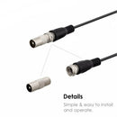 50 Miles Range TV Antenna Signal Booster Digital HDTV 4K 1080P F. Indoor Skywire