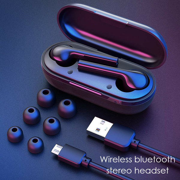 Bluetooth Touch Earphones Stereo IPX5 Deep Bass Wireless Sport Music Earbud A#S