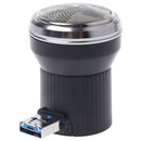 Creative Electric Shaver Mini Portable USB Power Plug Travel Beard Trimmer