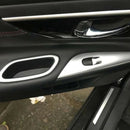 Matte Car Inner Door Handle Armrest Window Switch Cover Trim Left Hand Driv O2X8