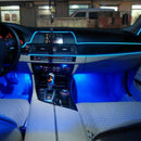 5M EL Wire Blue Cold light Neon Lamp Atmosphere Decor Light Auto Car Accessories