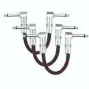1 pcs New 6.35 effect line Electric guitar effect cable 15cm musical instru O4L5