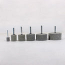 6pcs Non-woven Cylindrical Fiber Electric Grinding Heads Polishing Wheels