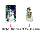 2pcs 5D DIY Animal Christmas Diamond Painting Embroidery for Crafts Supplies