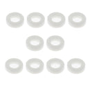 Pack of 10 Plastic Snare Drum Tom Drum Screw Gaskets DIY for Drum-player