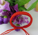 2X Feng Shui Red String Bracelet For Good Fortune Luck Succrss And Protectio 3C