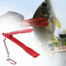 Plastic Fishing Pliers Gripper Fish Clamp with Lock Spring AU Lanyard Switc C2Y4