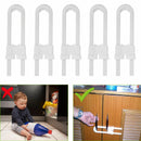 Child Infant Baby Kids Safety Drawer Door Cabinet Cupboard U Shape Security Lock