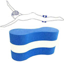 Swimming Pool Practice Training EVA Foam Pull Buoy Kickboard Float Clip New N7D4