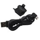 3.3ft/1m Rubber Smart Watch USB Charging Cable Cord, Charging Wire with Fast and