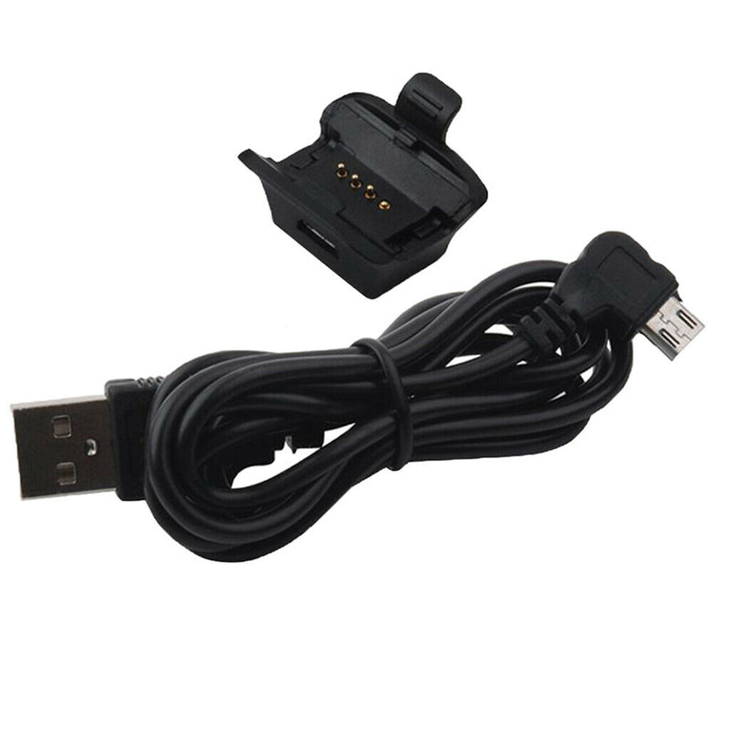 3.3ft/1m Rubber Smart Watch USB Charging Cable Cord, Charging Wire with Fast and