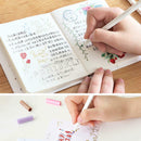 10pcs/set Metallic Markers Glitter Paint Pen Calligraphy Brush Pens for DIY Arts